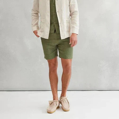 Michael Linen Shorts