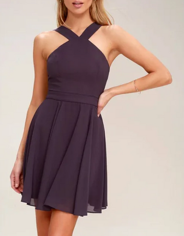 Aubree Halter Dress