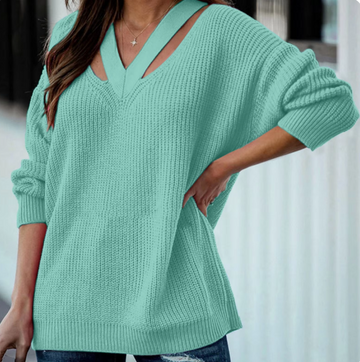 Ruth Casual V-Neck Sweater